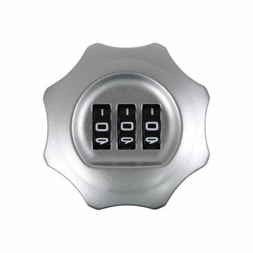 Carbine Combination Cam Lock Dia: 48mm Silver