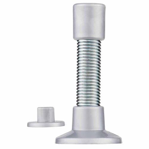 Raven Super-Flex Spring Door Stop 77mm Silver 7144R