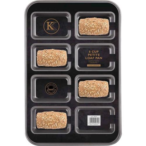 Kates Kitchen Loaf Pan Petite 35mm 250mm 370mm Dark Grey