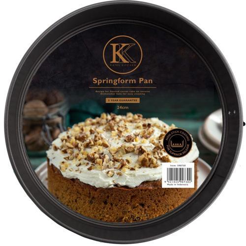 Kates Kitchen Springform Pan L: 240mm 65mm Dark Grey