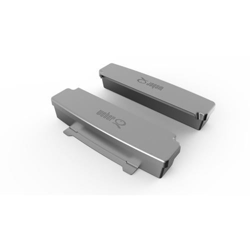 Weber Q Smoker Box Set 12 X 4.5 X 24cm Silver
