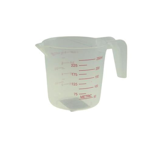 Award Plastic Measuring Jug 250mL Clear