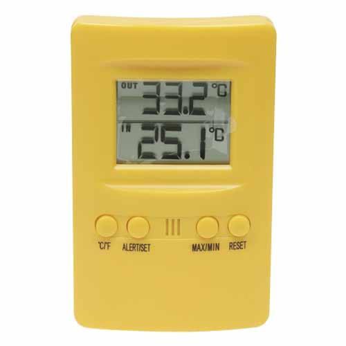 Medalist Digital Thermometer 110mm Off White