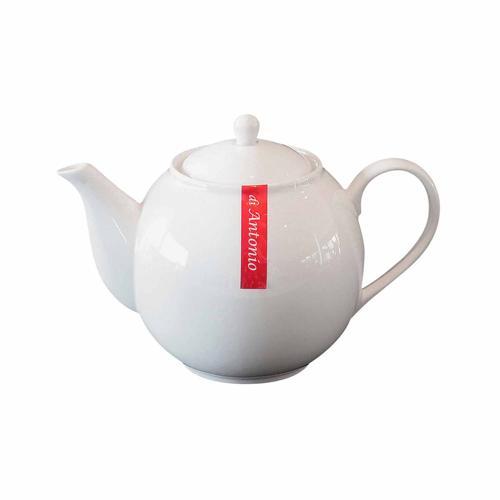 Di Antonio Round Teapot 1L White
