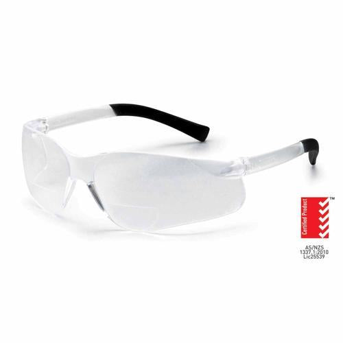 Esko Bi-Focal Safety Glasses + 1.5 Clear Lens