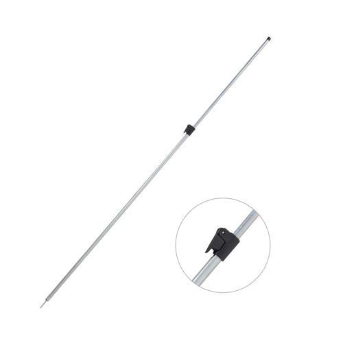 Kiwi Camping Adjustable Pole With Smart Lock 2.25m Silver