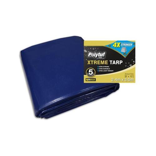Polytuf Tarpaulin Industrual Duty 2.4 X 3.0m Blue