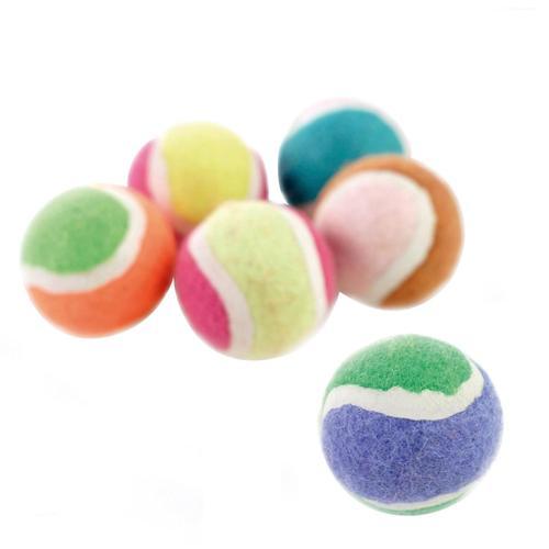 Tennis Ball Mini 6 Pack Multi