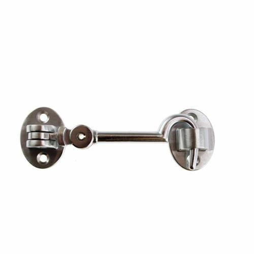 Morgan & Aickin Cabin Hook 100mm Satin Chrome Plated
