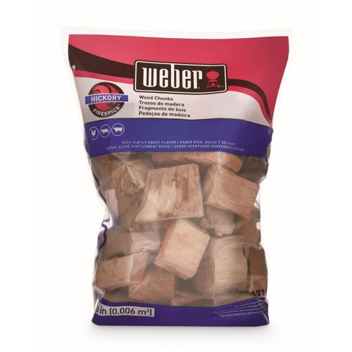 Weber Hickory Wood Chunks 6L