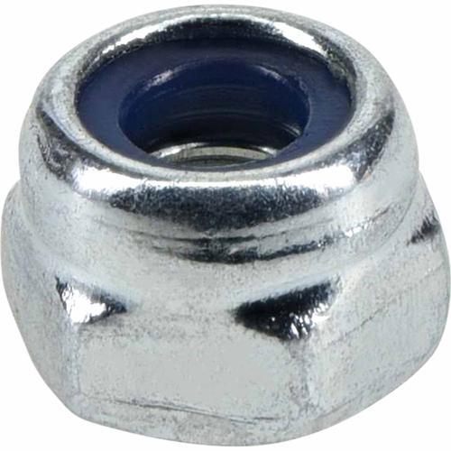 Hillman Nylock Nut 3mm Pack of 8 Zinc-Plated