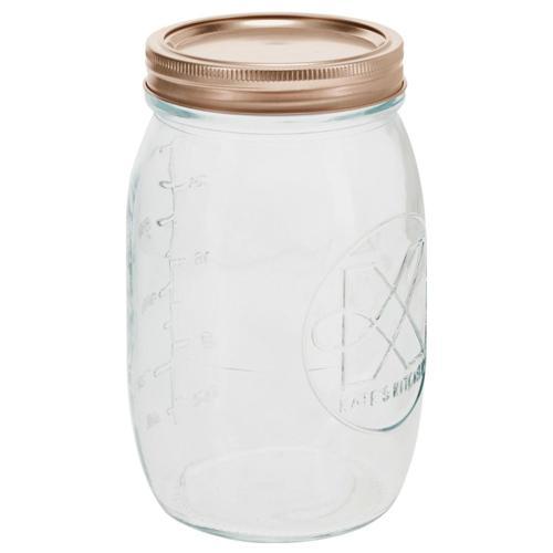 Kates Kitchen Copper Lid Preserving Jar 1L