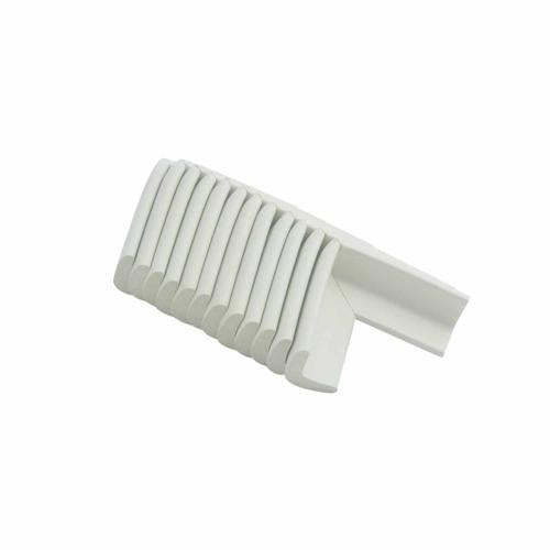 Energy Seals Rubber Corner Protector Pack of 12 Mint White