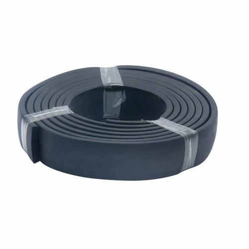 Energy Seals Rubber Rect Sponge 6mm X 38mm X 3m Black