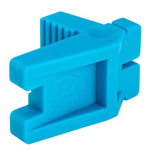 Ox Professional Rubber Line Block Single 80mm Silver