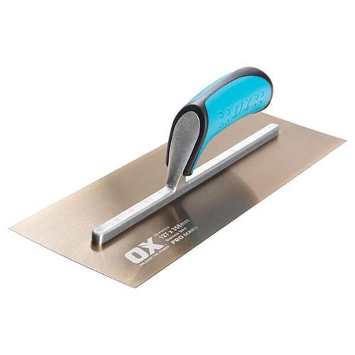 Ox Professional Finishing Trowel 127mm X 356mm Blue