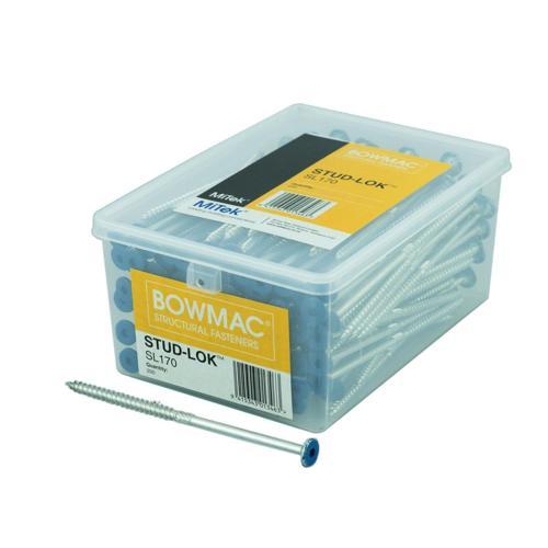 Bowmac StudLok Pack of 200 170mm Zinc Galvanised