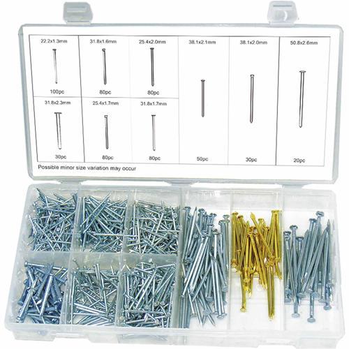 Swordfish Nail Assortment 500 Piece Pack of 500