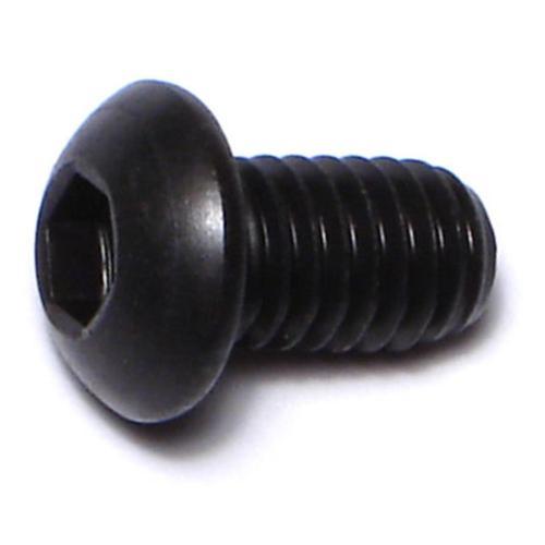 Midwest Fasteners Socket Screw 6mm-1.00 X 10mm Black Pack of 2