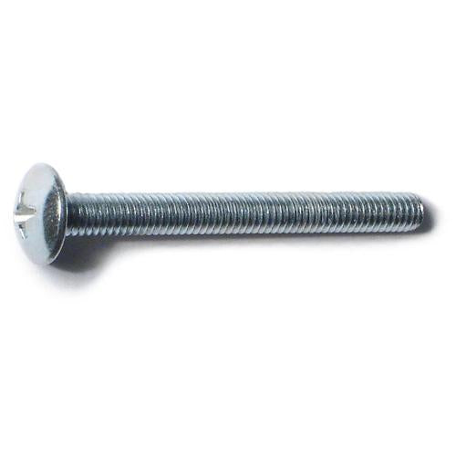 Midwest Fasteners Machine Screw 4mm-.70 X 40mm Zinc Pack of 2