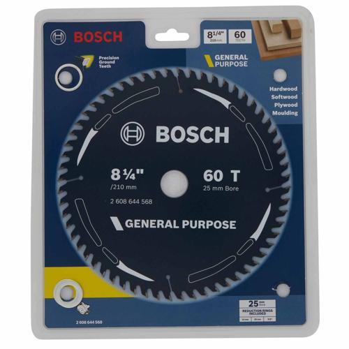 Bosch General Purpose Circular Saw Blade For Wood 210mm