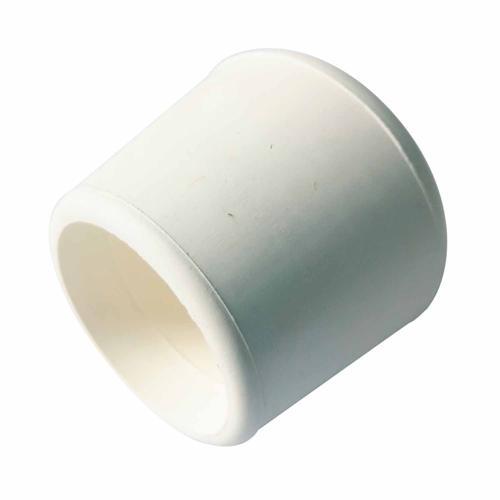 Soft Touch Rubber Chair Tip 32mm Pack of 2 White