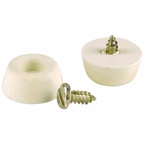 Shepherd Pad Rubber Screw-On 22mm Pack of 4 Clear