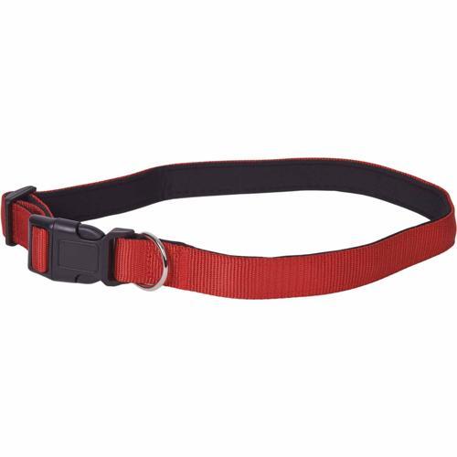Chic Pets Adjustable Dog Collar Red DC03001L