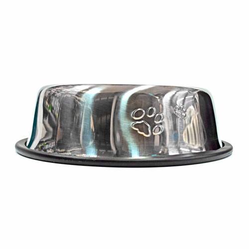 Chic Pets Pet Bowl With Rubber Base 67mm 295mm Stainless Steel