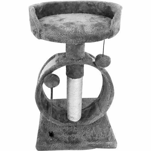 Chic Pets Cat Scratching Pole With Ball & Platform