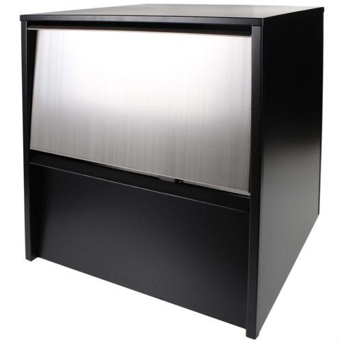 Mail Boss Metal Parcel Letterbox 410mm 380mm Black