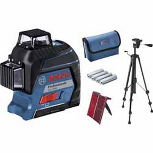 Bosch Plane Line Laser With Tripod GLL 3-80 3x360° 30m