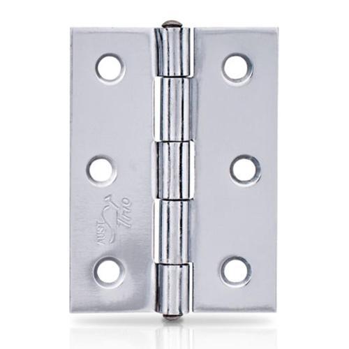 Trio Butt Hinge Fixed 70mm Zinc Plated 70mm Zinc Plate Pack of 20