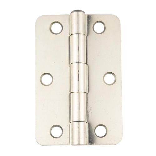 Trio Radius Hinge Loose 90mm Chrome Plated 90mm Chrome Plate Pack of 20