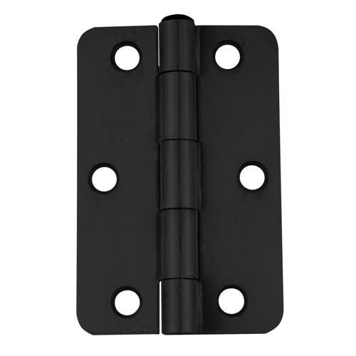 Trio Raduis Hinge Loose 90mm Black 90mm Black Pack of 20