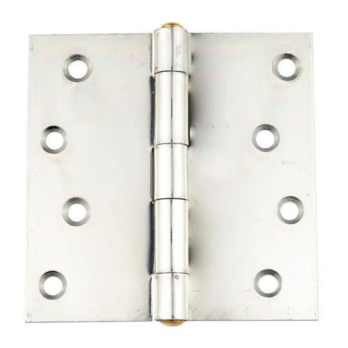 Trio Butt Hinge Fixed 100mm Zinc Plated 100mm Zinc Plate Pack of 20 TZ1100FPZP20