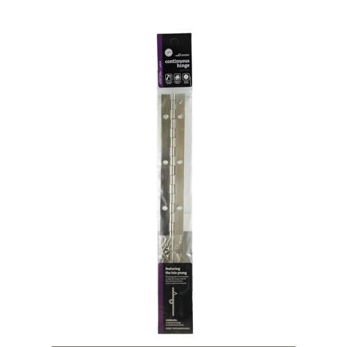 Trio Continuous Hinge 31mm X 300mm Nickel Plated Pack of 1