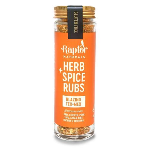Raptor Naturals Blazing Tex Mex Rub 85g