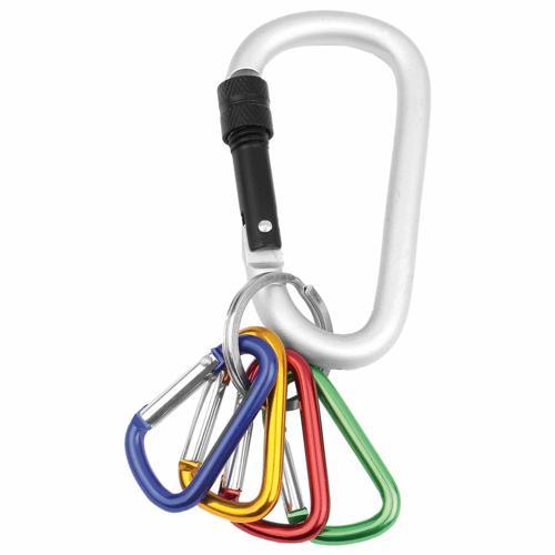 HY-KO Carabiner Lock Set Silver