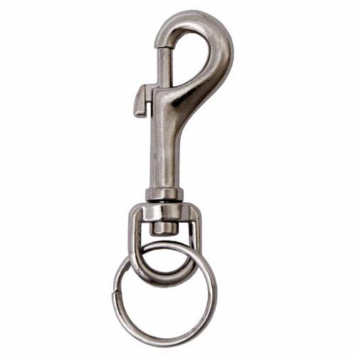 HY-KO Key Bolt With Ring Large Silver