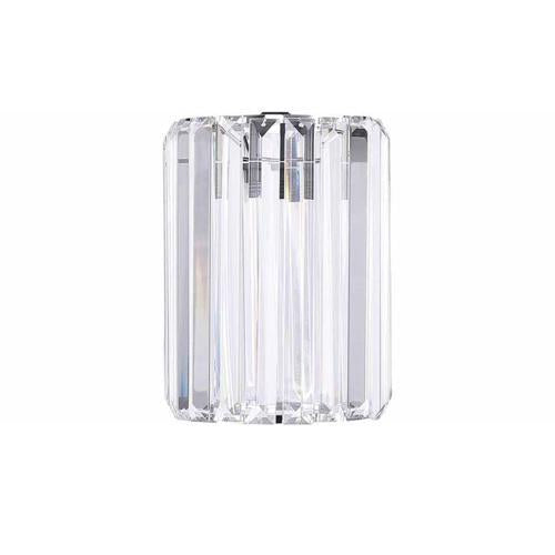 Nouveau Crystal Lamp Shade 20cm Dia: 17cm White
