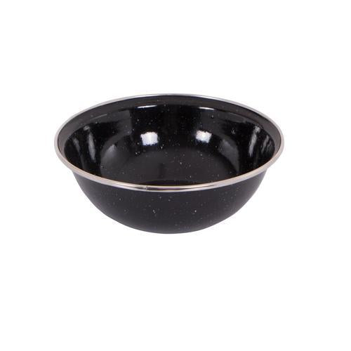Kiwi Camping Enamel Bowl 160mm Black
