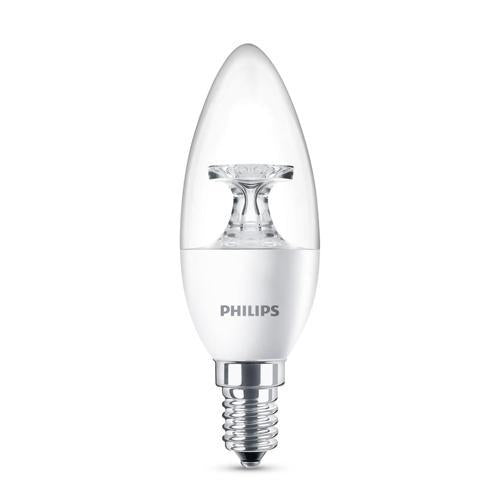 Philips LED Candle E14 35 Watt Warm White Pack of 2