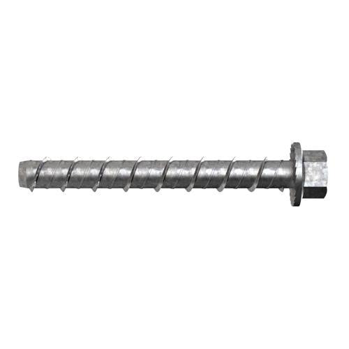Bremick Screw Anchors - Hex 10 X 100mm Galvanised Pack of 50