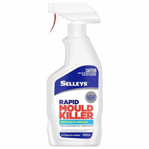 Selleys Rapid Mould Killer Surface Cleaner 500mL Colourless