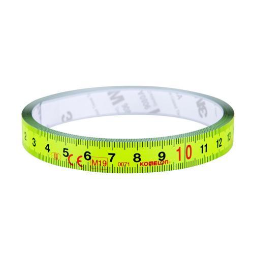 Komelon Stick & Measure Flat Tape 2m X 13mm High-Vis Green