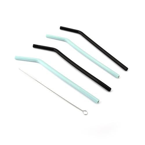 Kitchen Think Straw With Clean Brush 4 Pack
