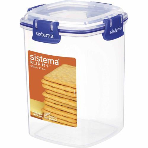 Sistema Klip It PLUS Cracker Container 900mL Clear