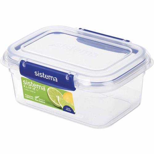 Sistema Klip It PLUS Rectangle Container 1L Clear