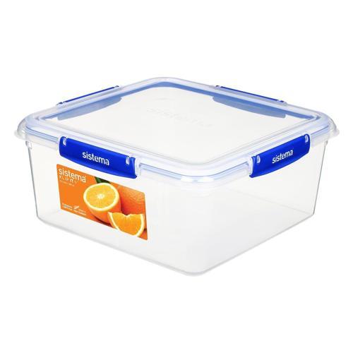 Sistema Klip It PLUS Square Container 5.5L Clear